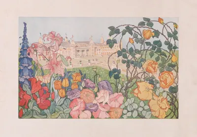 Exposition Et Universelle Internationale De Gand 1913 Palais Des Fetes Et Des Floralies