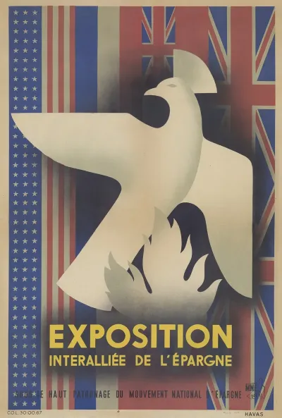 Exposition Interalliee De Lepargne Sous Le Haut Patronage Du Mouvement National Depargne
