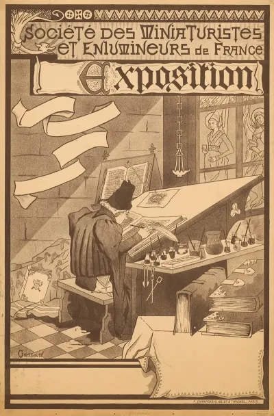 Exposition Societe Des Miniaturistes Et Enlumineurs De France