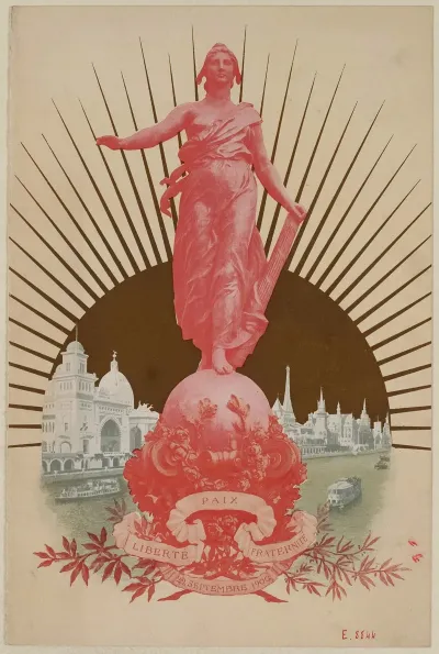 Exposition Universelle Banquet Des Maires De France