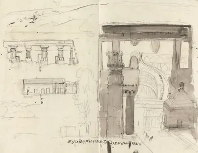 Exterior View Of The Temple At Ekvera Karle