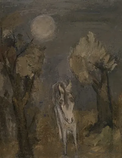 Ezel Bij Maanlicht