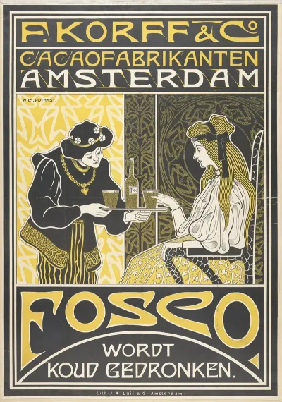 F Korff Co Cocoa Manufacturers Amsterdam