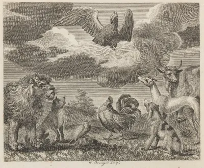 Fable Iv The Eagle And The Assembly Of Animals