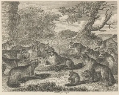 Fable Xxix The Fox At The Point Of Death