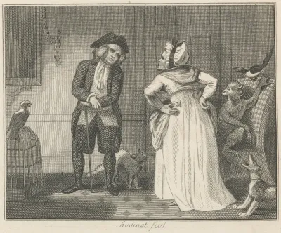 Fable Xxv The Scold And The Parrot