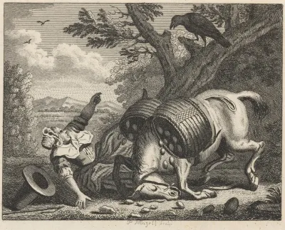 Fable Xxxvii The Farmers Wife And The Raven
