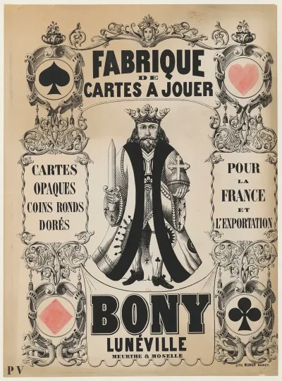 Fabrique De Cartes A Jouer Cartes Opaques Coins Ronds Dores Pour La France Et Lexportation