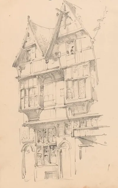 Facade Of A House 3