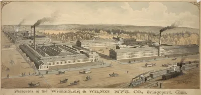 Factories Of The Wheeler Wilson Mfg Co Bridgeport Conn