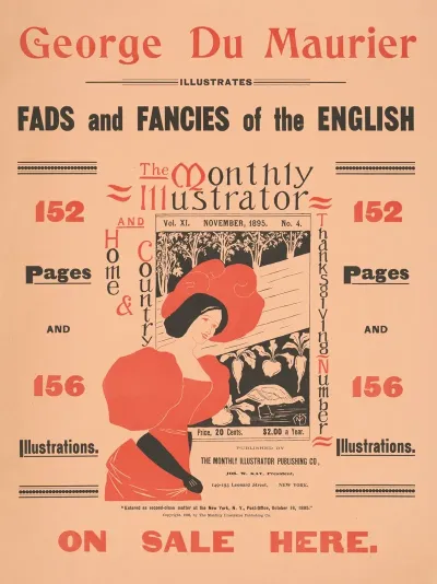 Fads And Fancies Of The English The Monthly Illustrator November 1895