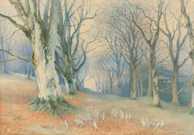 Fairies And Squirrels In A Forest 2