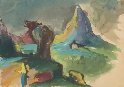 Fairytale Landscape David And Goliath 2