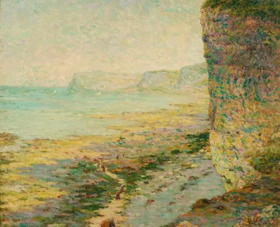 Falaises A Marees Basse