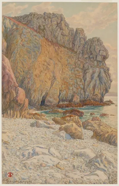 Falaises De Port Haor Morgat