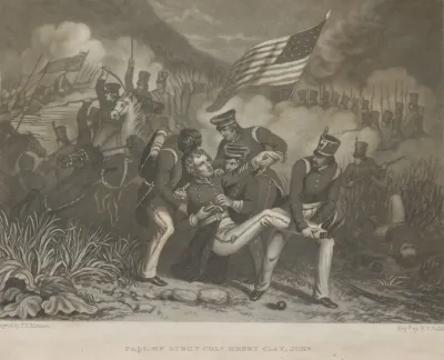 Fall Of Lieutenant Colonel Henry Clay Junior