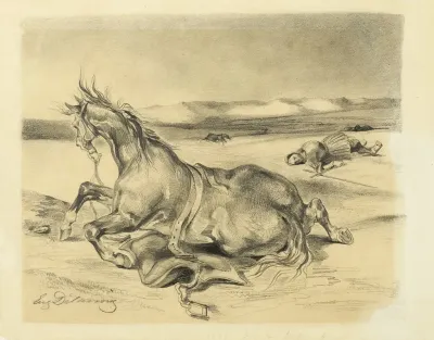 Fallen Horse And Dead Knight