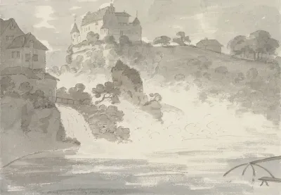 Falls At Schaffhausen