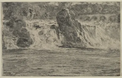 Falls Of The Rhine At Schaffhausen Rheinfall Von Schaffhausen
