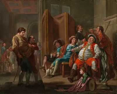 Falstaff Recruits From Shakespeares Henry Iv Part Ii Act Iii