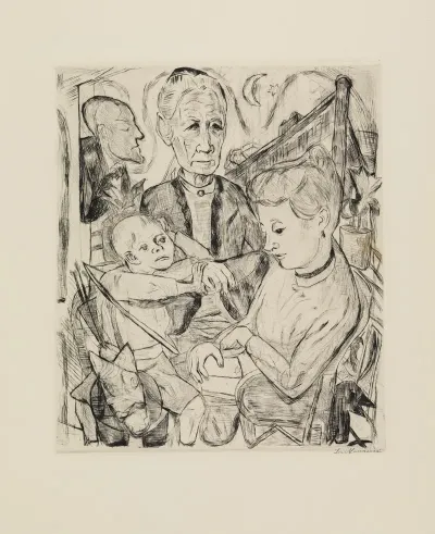 Familienszene Familie Beckmann