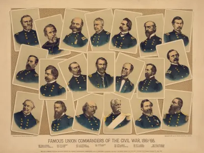 Famous Union Commanders Of The Civil War 1861 65