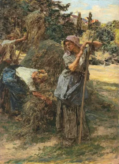 Faneuse Ou Fenaison