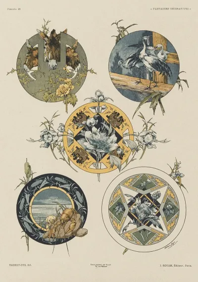 Fantaisies Decoratives Pl 45