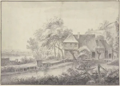 Farm At A Channel