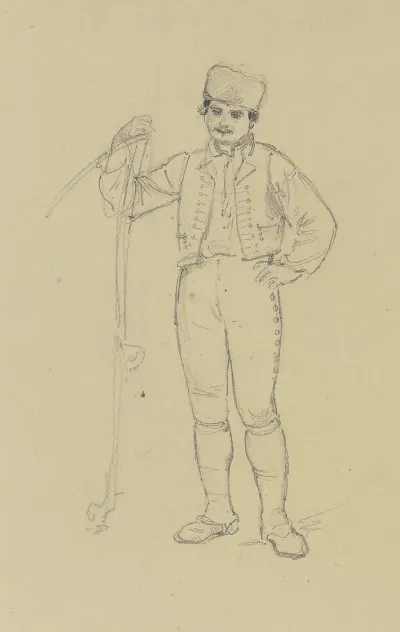 Farmer With A Fur Cap