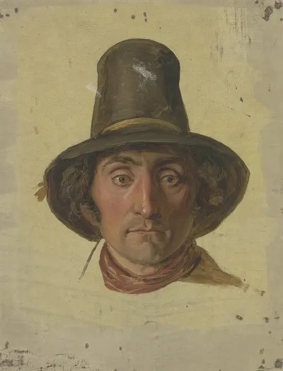 Farmer With A High Hat
