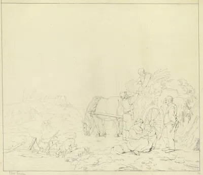Farmers During Harvest
