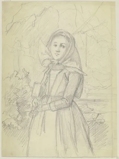 Farmgirl In The Forest