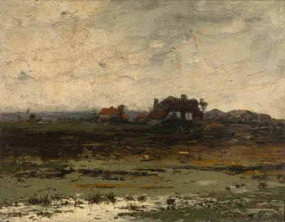 Farms At Sunset