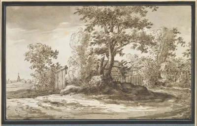 Farms Between Trees