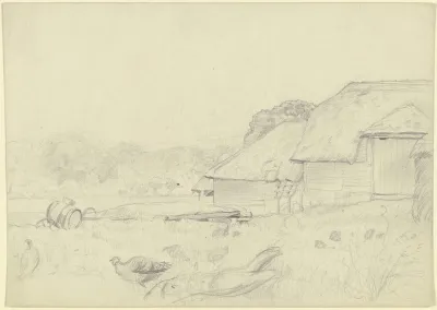 Farmstead With Chicken