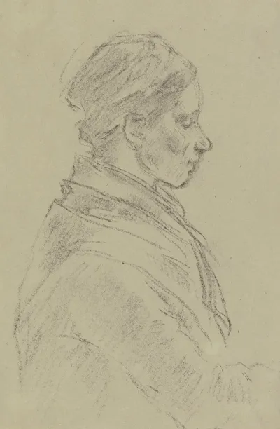Farmwoman In Profile