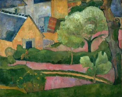 Farmyard At Le Pouldu