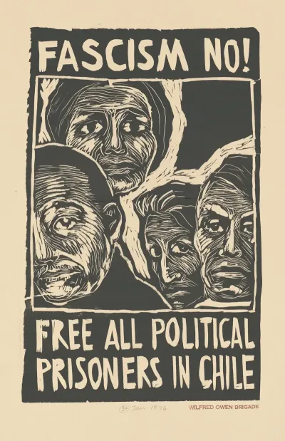 Fascism No Free All Political Prisoners In Chile