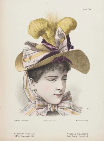 Fashion Plate For La Modiste Universelle 2