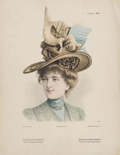 Fashion Plate For La Modiste Universelle