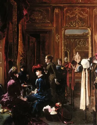 Fashion Salon In Paris