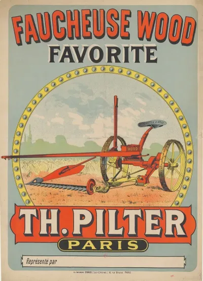 Faucheuse Wood Th Pilter Paris