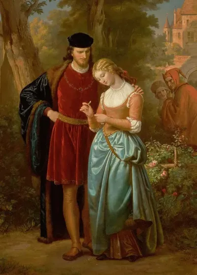 Faust And Marguerite In The Garden 2