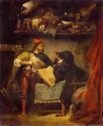 Faust And Mephistopheles