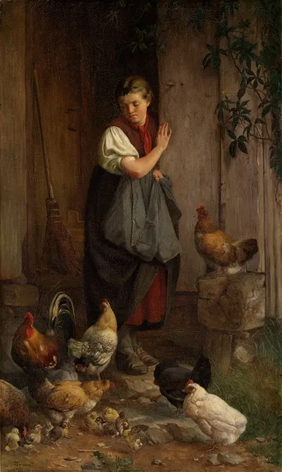 Feeding Chickens 2