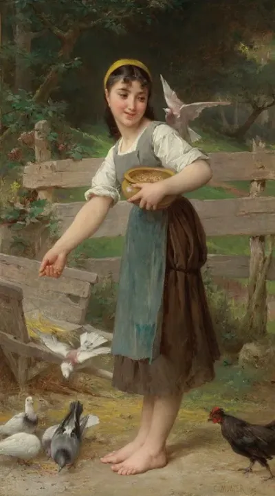 Feeding The Doves