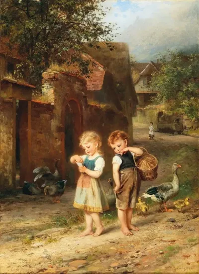 Feeding The Ducks 3