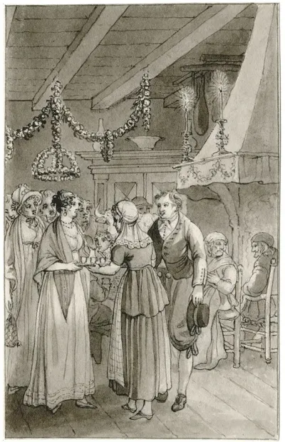 Feest In Boerenhuis Daar Op Werden De Geschenken