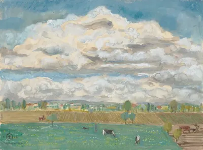 Felder Und Wiesen Bei Montauban